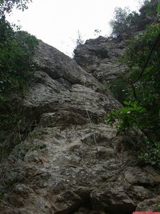 El primer tramo es lo más largo y vertical del recorrido...