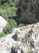 Rampa de acceso a la Canal del Palomo.