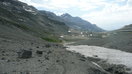 Desde el Cuello del Descargador, mirada atrás a la Plana de San Ferlús que acabamos de recorrer de este a oeste, con el Monte Perdido de fondo.