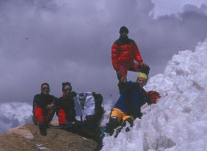 En la cima del Urus