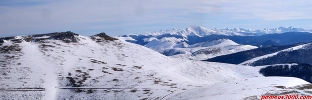 Pano de Collado Arnostegui, Urkulu y Pirineos