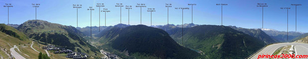 Val d'Aran desde la carretera de Baquèira - (03/08/2007)