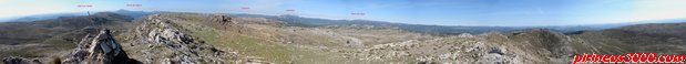 Pano de 360º desde el Calar del Mundo (vértice Argel) - (04/10/2008)